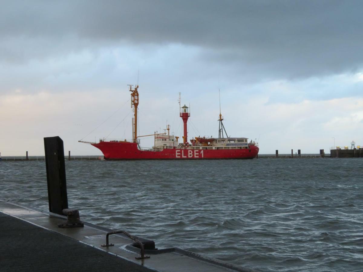 Appartamento Deichblick Cuxhaven Esterno foto
