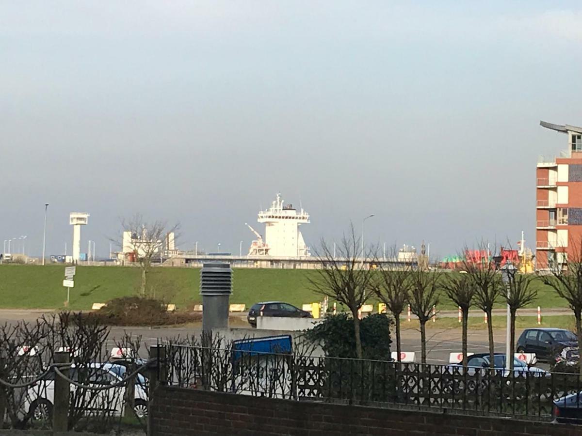 Appartamento Deichblick Cuxhaven Esterno foto