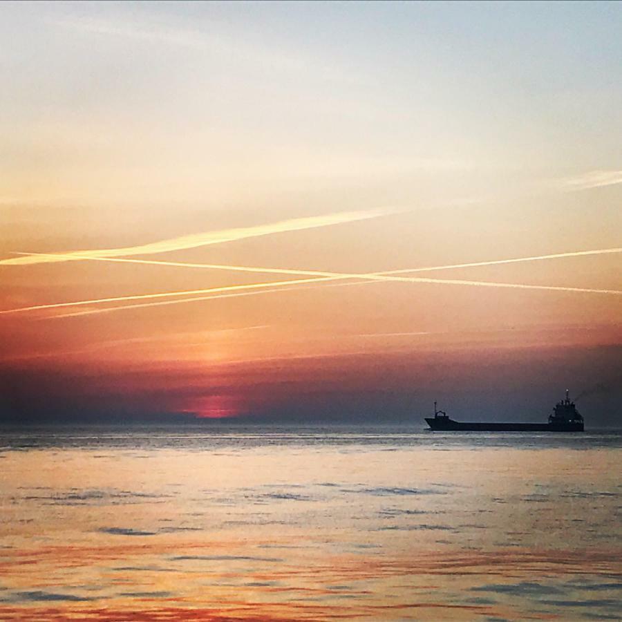 Appartamento Deichblick Cuxhaven Esterno foto