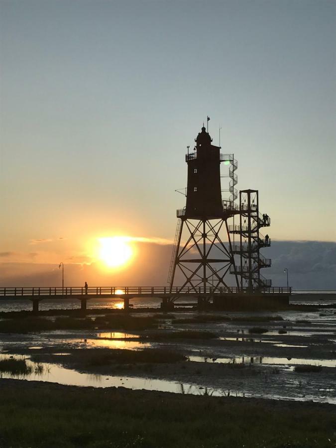 Appartamento Deichblick Cuxhaven Esterno foto